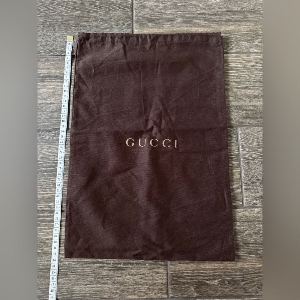 Gucci Chocolate Brown Dust Bag